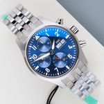 IWC Pilot Chronograph IW388102 (2026) - Blauw wijzerplaat 41mm Staal (1/8)