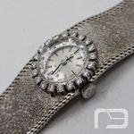 Omega De Ville Cal. 485 (Onbekend (willekeurig serienummer)) - Zilver wijzerplaat 12mm Witgoud (3/8)