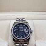 Rolex Datejust 36 116234 (2010) - Zwart wijzerplaat 36mm Staal (3/6)