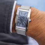 Cartier Tank Américaine 1741 (Onbekend (willekeurig serienummer)) - 45mm Witgoud (2/3)