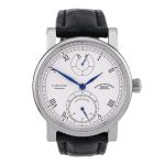 Mühle Glashütte Unknown Unknown (2017) - Wit wijzerplaat 44mm Staal (1/8)