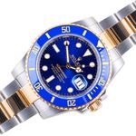 Rolex Submariner Date 116613LB (2020) - Blue dial 40 mm Gold/Steel case (1/8)