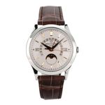 Patek Philippe Perpetual Calendar 5496P-015 (2021) - Silver dial 39 mm Platinum case (2/8)
