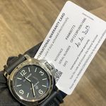 Panerai Luminor Base Logo PAM00773 (2019) - Zwart wijzerplaat 44mm Staal (1/1)