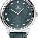 Omega De Ville 434.13.30.60.60.001 (2024) - Turquoise wijzerplaat 30mm Staal (1/1)