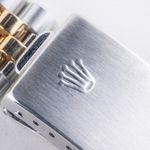 Rolex Datejust 36 16233 (1990) - Blue dial 36 mm Gold/Steel case (7/8)