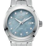 TAG Heuer Link Lady WBC1313.BA0600 (2024) - Blue dial 32 mm Steel case (2/2)