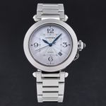 Cartier Pasha WSPA0009 (2020) - Silver dial 41 mm Steel case (3/7)