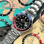 Rolex GMT-Master II 16710 (1995) - Zwart wijzerplaat 40mm Staal (3/8)