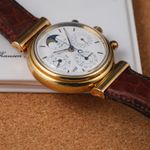 IWC Da Vinci IW3750 (1989) - Wit wijzerplaat 39mm Geelgoud (4/8)