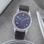 NOMOS Club Campus 713 (Onbekend (willekeurig serienummer)) - Blauw wijzerplaat 36mm Staal (1/8)