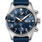 IWC Pilot Chronograph IW388120 (2026) - Blauw wijzerplaat 41mm Staal (1/1)