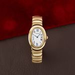 Cartier Baignoire 1950 (Unknown (random serial)) - White dial 31 mm Yellow Gold case (1/4)