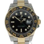 Rolex GMT-Master II 116713LN (Unknown (random serial)) - Black dial 40 mm Gold/Steel case (1/5)