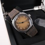 Panerai Radiomir PAM00931 (2020) - Bruin wijzerplaat 47mm Staal (2/8)
