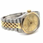 Rolex Datejust 36 16013 (1985) - Champagne dial 36 mm Gold/Steel case (4/8)