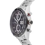 TAG Heuer Carrera Calibre 16 CBN2A1AA.BA0643 (2026) - Black dial 44 mm Steel case (4/8)