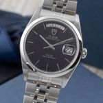 Tudor Prince Date 76200 (Onbekend (willekeurig serienummer)) - Zwart wijzerplaat 36mm Staal (3/8)