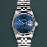 Rolex Datejust 36 16234 (1991) - Zwart wijzerplaat 36mm Staal (1/8)