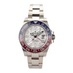 Rolex GMT-Master II 126719BLRO (2022) - Silver dial 40 mm White Gold case (2/8)