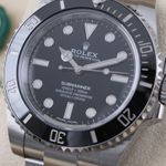 Rolex Submariner No Date 114060 (2019) - Zwart wijzerplaat 40mm Staal (4/8)
