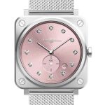 Bell & Ross BR S BRS-PK-ST-LGD/SST (2024) - Pink dial 40 mm Steel case (2/3)