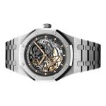 Audemars Piguet Royal Oak Double Balance Wheel Openworked 15407ST.OO.1220ST.01 (2023) - Transparent dial 41 mm Steel case (5/6)