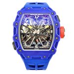 Richard Mille RM 035 RM35-03 FQ (2025) - Transparant wijzerplaat 43mm Carbon (1/8)
