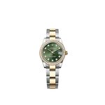 Rolex Datejust 31 278383RBR (2025) - Green dial 31 mm Gold/Steel case (1/1)