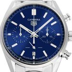 TAG Heuer Carrera CBN2011.BA0642 (2025) - Blue dial 42 mm Steel case (1/7)