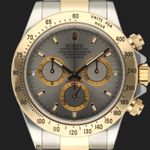 Rolex Daytona 116523 (2016) - Grey dial 40 mm Gold/Steel case (2/8)