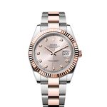 Rolex Datejust 41 126331 (2025) - Roze wijzerplaat 41mm Staal (1/1)
