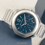 Bulgari Octo 103829-OC 42 S CH (Onbekend (willekeurig serienummer)) - Blauw wijzerplaat 42mm Staal (2/8)