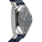 Panerai Luminor PAM01085 (Onbekend (willekeurig serienummer)) - Blauw wijzerplaat 44mm Staal (7/8)