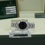 Rolex Oyster Perpetual 26 176200 (2010) - Black dial 26 mm Steel case (3/7)