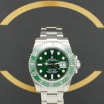 Rolex Submariner Date 116610LV (2014) - Groen wijzerplaat 40mm Staal (1/7)