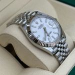 Rolex Datejust 41 126334 (2022) - Wit wijzerplaat 41mm Staal (7/8)