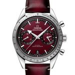 Omega Speedmaster '57 332.12.41.51.11.001 (2024) - Red dial 40 mm Steel case (1/8)