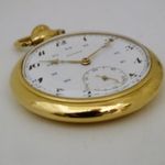 Zenith Pocket watch Unknown (1910) - Silver dial 49 mm Yellow Gold case (5/8)