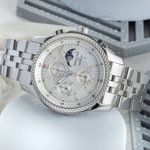 Breitling Bentley Mark VI P19362 (Onbekend (willekeurig serienummer)) - Zilver wijzerplaat 42mm Staal (2/8)