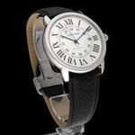 Cartier Ronde Solo de Cartier 3517 (2014) - Zilver wijzerplaat 42mm Staal (4/8)