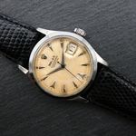 Rolex Oyster Perpetual Date 6518 (1954) - Zwart wijzerplaat 34mm Staal (4/5)