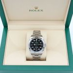 Rolex Air-King 116900 (Unknown (random serial)) - Black dial 40 mm Steel case (3/8)