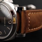 Panerai Luminor Base 8 Days PAM00914 (2021) - Zwart wijzerplaat 44mm Staal (4/8)