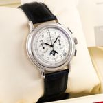 Zenith El Primero Chronomaster 39.0240.410 (Onbekend (willekeurig serienummer)) - Wit wijzerplaat 40mm Platina (1/1)