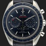 Omega Speedmaster Moonphase 304.33.44.52.03.001 (2017) - Blue dial 44 mm Steel case (2/8)