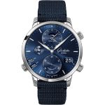 Glashütte Original Senator Cosmopolite 1-89-02-05-02-64 (2026) - Blauw wijzerplaat 44mm Staal (1/1)