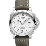 Panerai Luminor Marina PAM01314 (2023) - Wit wijzerplaat 44mm Staal (1/8)