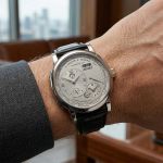 A. Lange & Söhne Lange 1 101.001 (2005) - Silver dial 42 mm Yellow Gold case (2/7)