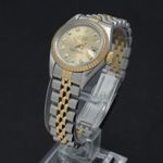 Rolex Lady-Datejust 69173 (1995) - Gold dial 26 mm Gold/Steel case (5/7)